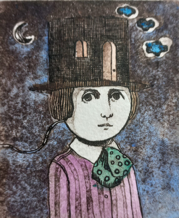 Sombrero casa — Leticia Tarragó