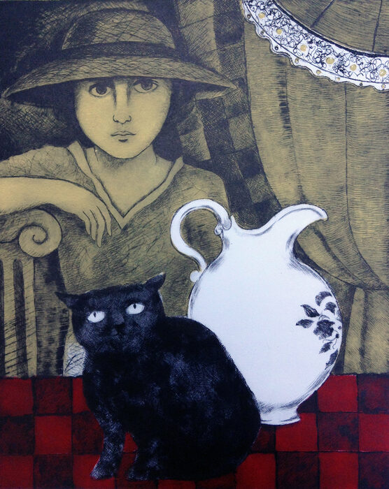 El gato en la mesa — Leticia Tarragó