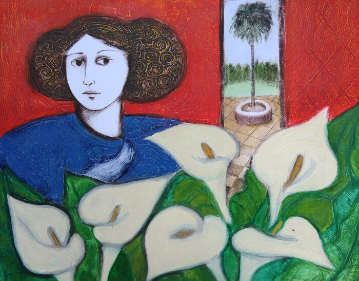 La mujer de Azul — Leticia Tarragó