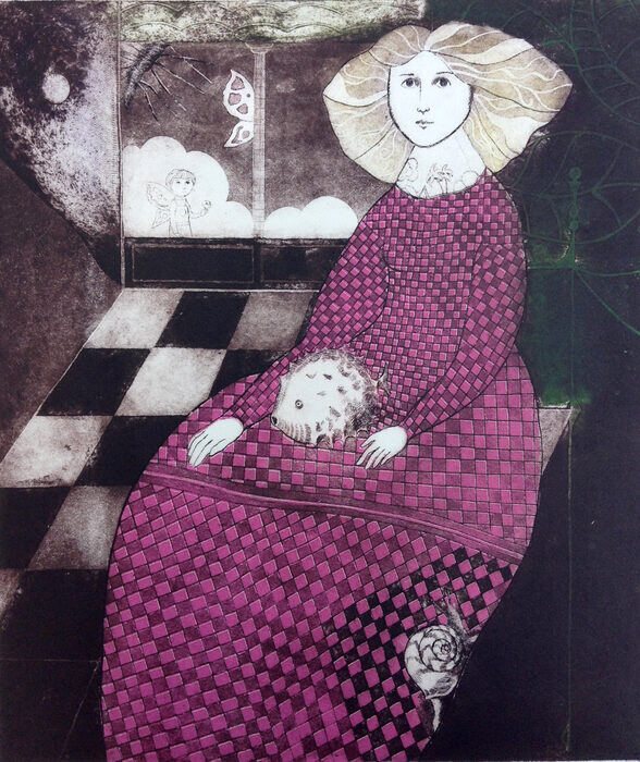 Figura con Pez — Leticia Tarragó