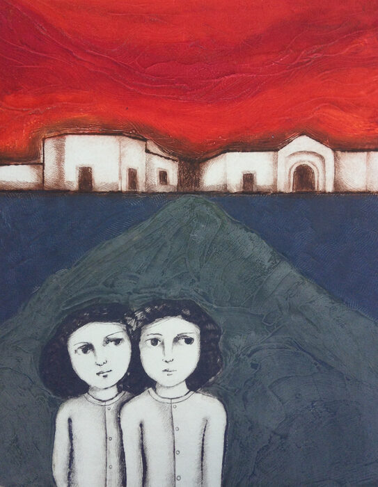 Paisaje con Figuras $ — Leticia Tarragó