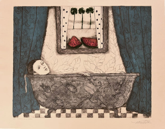 Susana en el baño — Leticia Tarragó