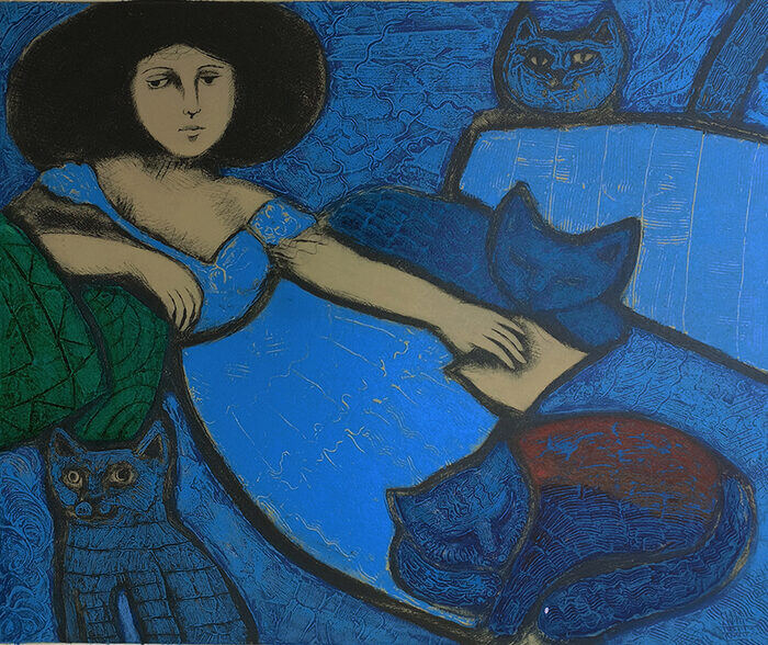 El hastío es un gato azul — Leticia Tarragó