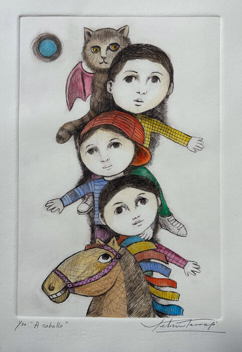 A caballo — Leticia Tarragó