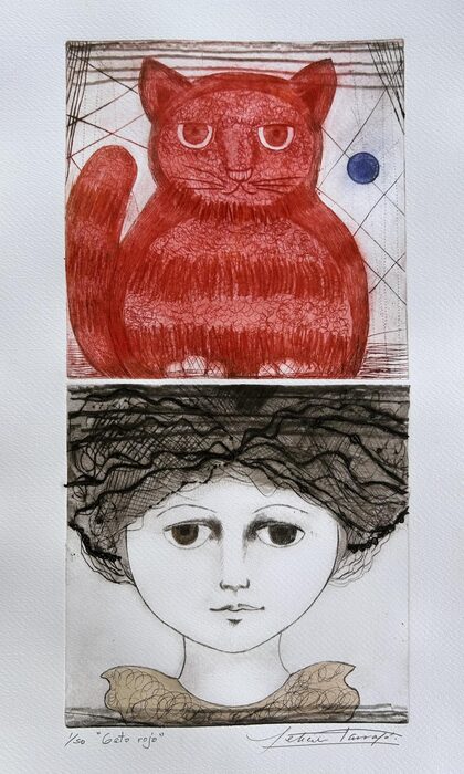 Gato rojo — Leticia Tarragó